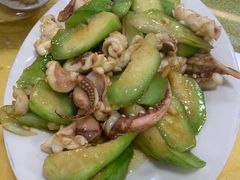 勝瓜炒鮮魷-金豪沙姜鸡饭店(昌平路店)