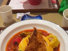 炸虾番茄蛋包饭-吾妻拉面•和风食堂(群光广场店)