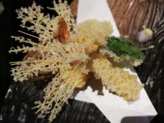 北海道大虾天妇罗配日本南瓜番薯-羽山料理