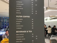 菜单-Seesaw Coffee(上海国金中心店)