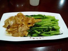 白灵菇扒菜心-牟传仁饭庄(星海店)