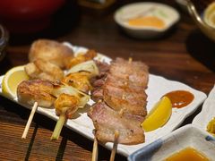 鸟鹏家鸡腿肉加葱-鸟鹏烧鸟居酒屋(熙龙湾店)