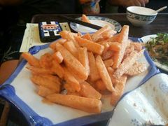 炸南瓜条-东坡熬鱼馆(天泰路店)