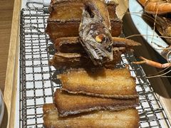 老头儿干炸带鱼-老头儿油爆虾(金鹰世界店)