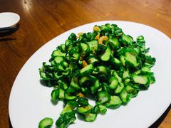 金钩海米炒脆瓜-船歌鱼水饺(淄博万象汇店)