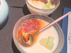 红豆爆珠豆腐花-山石榴·贵州菜(丰盛里店)