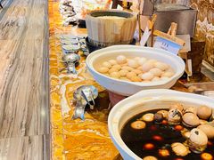 自助取餐区-万达瑞华酒店美食汇自助餐厅(楚河汉街店)