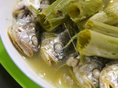 苋菜杆蒸小黄鱼-旧款宁波饭店(华敏世纪广场店)