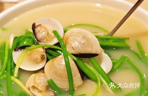 Clam Water-Flower Soup