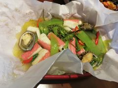 纸上焗鲜鲍-翠湖湾海鲜音乐餐厅