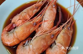 Steamed and Drunk Shrimp