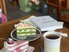 樱桃咖啡戚风-三花屋 Mihhanaya