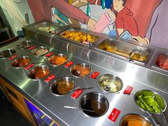 自助调料区-马路牙子地桌烤肉(工体店)