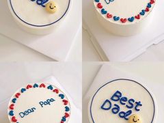 -咖咖熊蛋糕定制·英国蓝风车动物性淡奶油