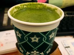 热抹茶拿铁-星巴克臻选(国贸商城首店)