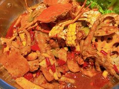 香辣肉蟹煲-虾吃虾涮.虾火锅.肉蟹煲(步步高梅溪新天地店)