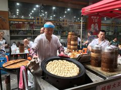 自助取餐区-锅贴大王南翔小笼(临沂二村店)