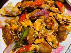 豉椒炒油蛤-燃计沙茶皇·香港沙茶火锅(人广旗舰店)
