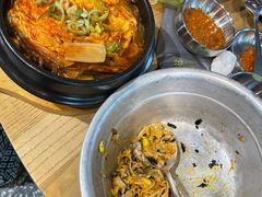 辣牛肉粉丝汤-姜虎东白丁烤肉(苏州中心店)