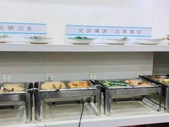 自助取餐区-鹈鹕素食餐厅自助餐部(正阳街店)