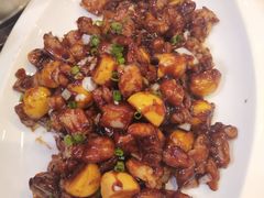 酱爆栗子鸡丁-恭敬李·烤鸭(天坛北门店)