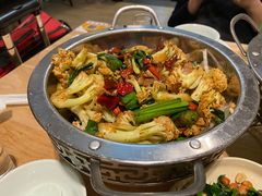 干锅有机菜花-老蜀人川菜馆(中关村店)