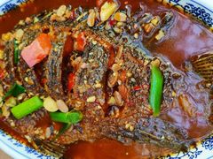 砂锅焖大黄花-东方肉馆(文庭雅苑店)