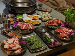 -围炉肉舍•炭烤活鳗•丹东海鲜烤肉(步行街店)