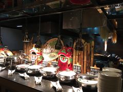 自助取餐区-OPEN開全日自助餐厅·牛肉火锅·海鲜(佛山希尔顿酒店)