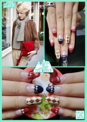 点击看大图 糖果指甲造型-光SPA科技美肤