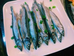 烤多春鱼-牛味道炭火烤肉(湖前总店)