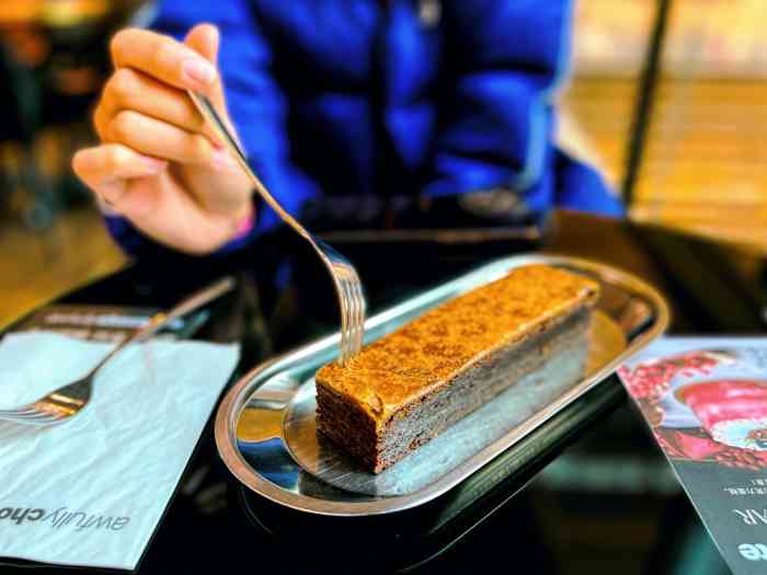 awfully chocolate(永威木色购物公园店)-"去楼上吃饭 我儿子想吃