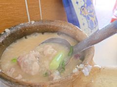 -长城砂煲田鸡粥