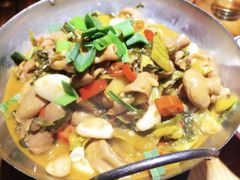 干锅酸菜猪大肠-唐伯虎新派湘菜馆(石夏时代广场店)