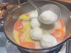 浓鱼汁泡手打鱼腐-悦湖公馆