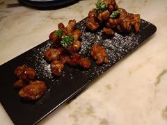 雪花糖醋里脊-绿茶餐厅(乐峰广场店)