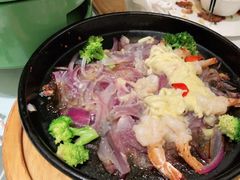 堂烹蒜蓉芝士虾-雀蓝川菜(奥体广场店)