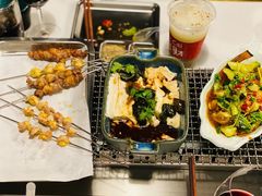 -長壹旋转烤吧 农家鸡火锅