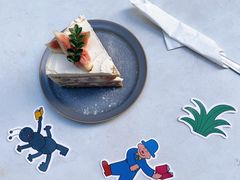 伯爵红茶无花果奶油蛋糕-COTTON CAFE(德信·中外公寓店)