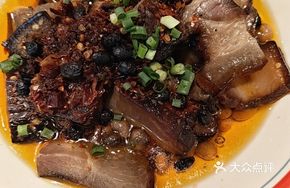 Fermented Black Beans Steamed with Preserved Pork