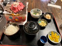 朴葉味增飞驒牛套餐-民宿・割烹 松園
