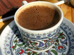 土耳其传统咖啡-伊斯坦布尔土耳其清真咖啡餐厅