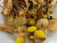 煎笋脯干贝炒虾仁-旧款宁波饭店(华敏世纪广场店)