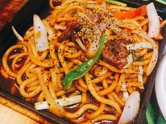 黑椒牛柳乌冬面-烛影拾光观景餐厅·创意菜·摄影·小提琴(大唐不夜城店)