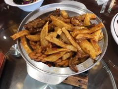 -东来菜馆•手抓海鲜家常菜•海鲜锅贴(鸽子窝店)