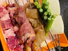 -長壹旋转烤吧 农家鸡火锅