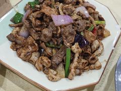 葱姜炒猪杂-标记美食新鲜猪杂(兴南大道店)
