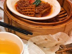 沙茶酱蒸金钱肚-悦湖公馆