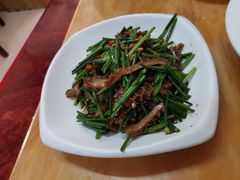 韭菜花炒金钱肚-呷得家常菜馆(王公塘店)