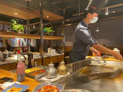 自助取餐区-飞阳铁板烧(ME TOWN购物中心店)